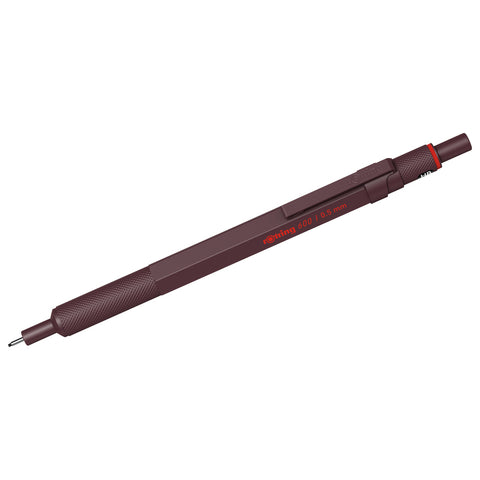 Rotring 600 Mechanical Pencil, Chocolate Truffle