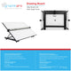 A2 Drawing Board from GraphicPro with adjustable back stand